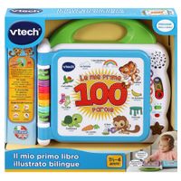 Il mio primo Libro illustrato bilingue, le mie prime 100 parole - VTech