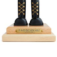 Schiaccianoci in legno con tromba 50 cm - FAO Schwarz