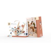 Carrellino con 27 Blocchi Attività e Freno - Speedy Monkey