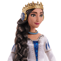 Disney Wish - Regina Amaya Di Rosas, Bambola Snodata con Abito Regale - Disney