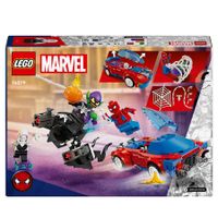 Lego Marvel 76279 Auto Da Corsa Di Spider-Man E Venom Goblin - LEGO