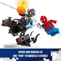 Lego Marvel 76279 Auto Da Corsa Di Spider-Man E Venom Goblin - LEGO
