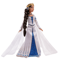 Disney Wish - Regina Amaya Di Rosas, Bambola Snodata con Abito Regale - Disney