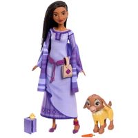 Disney Wish - Set Avventure, Con Bambola Asha Di Rosas e Valentino - Disney