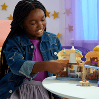 Disney Wish - Playset Portatile Casa Di Asha Di Rosas - Cottage a 2 Piani con Mini Bambola - Disney