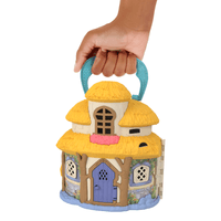 Disney Wish - Playset Portatile Casa Di Asha Di Rosas - Cottage a 2 Piani con Mini Bambola - Disney