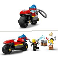 Lego City 60410 Motocicletta Dei Pompieri Da Soccorso - LEGO