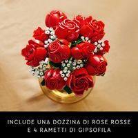 LEGO Icons 10328 Bouquet di Rose, Botanical Collection - LEGO
