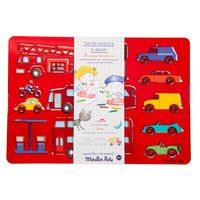 Set di stencil - Veicoli  - Moulin Roty - Moulin Roty