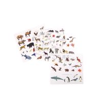 Mappa del mondo con trasferelli - Moulin Roty - Moulin Roty