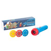 Libro "Les Petites Merveilles" con Torcia proiettore magiche storie  - Moulin Roty - Moulin Roty