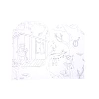 Libro da colorare + 145 adesivi - Les Parisiennes - Moulin Roty - Moulin Roty