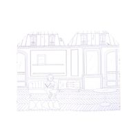 Libro da colorare + 145 adesivi - Les Parisiennes - Moulin Roty - Moulin Roty