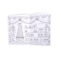 Libro da colorare Les Parisiennes  - Moulin Roty - Moulin Roty