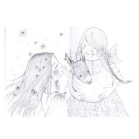 Libro da colorare Les Rosalies - Moulin Roty - Moulin Roty