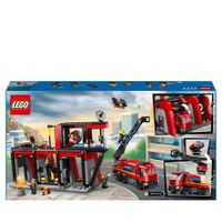 Lego City 60414 Caserma Dei Pompieri E Autopompa Con Camion - LEGO