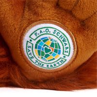 Orangotango di Peluche Planet Love 100% da plastica riciclata, 25 cm - FAO Schwarz