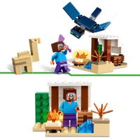 Lego Minecraft 21251 Spedizione Di Steve Nel Deserto - LEGO