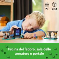 Lego Minecraft 21252 L'Armeria Con Personaggio Alex - LEGO