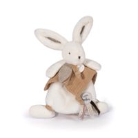 HAPPY WILD - Doudou pompon beige - Doudou et Compagnie