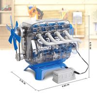 Kit Modellino di Motore Giocattolo - Discovery Mindblown