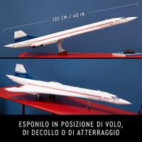 Lego Icons 10318 Concorde Kit,  Iconico Modellino Di Aereo Passeggeri - LEGO