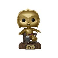 Funko POP! Star Wars: ROTJ 40th - C3PO in Chair - Funko, Star Wars