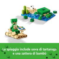 Lego Minecraft 21254 Beach House Della Tartaruga - LEGO