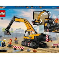 Lego City 60420 Escavatore Da Cantiere Giallo - LEGO