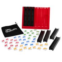 UNO Quattro, posiziona quattro tessere e abbina colore e numero - Mattel Games