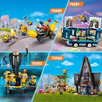 Lego Cattivissimo Me 75582 Gru E Minions In Mattoncini - LEGO