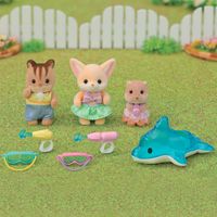 Amici dell'asilo - trio in piscina Sylvanian Families - Sylvanian Families