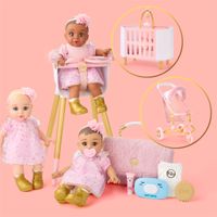 Cuddle Baby Doll 35 cm con capelli biondi - FAO Schwarz