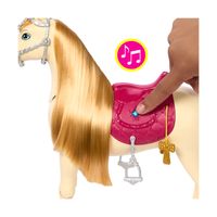 Barbie Tornado, cavallo interattivo con luci - Barbie