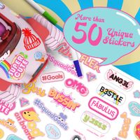 Auto radiocomandata con adesivi Pixie Cruiser Doodle - Sharper Image