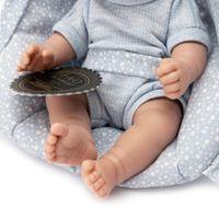 Bambola Carrier Elegance Sweet Collection 26 cm Azzurra con trasportino - FAO Schwarz