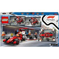 Lego City 60443 Pit Stop e Meccanici con Monoposto Ferrari F1 - LEGO