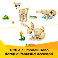 Lego Creator 3 in 1 31162 Adorabile Coniglio Giocattolo - LEGO
