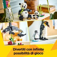 Lego Creator 3 in 1 31165 Animali Selvatici - Famiglia di Panda - LEGO