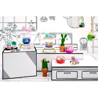 Make It Mini Lifestyle Miniverse Serie 1, Set Fai-Da-Te Con Repliche, Confezione Misteriosa E Gioco In Resina - Miniverse MGA