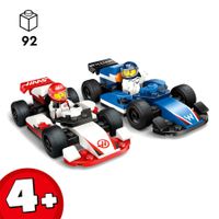Lego City 60464 Williams Racing e Haas F1: 2 Modelli di Auto con 2 Minifigure - LEGO