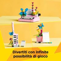 Lego Creator 3 in 1 31169 Macchina da Scrivere con Fiori - LEGO
