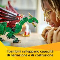 Lego Creator 3 in 1 31161 Drago Medievale Giocattolo - LEGO