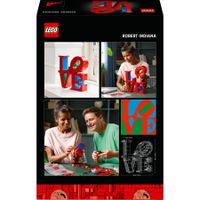 Lego Art 31214 Love: Scultura Pop di Robert Indiana - LEGO