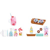 Make it mini Kitchen, Cucina Playset con luce UV con ricetta misteriosa, mini guanti da forno - Miniverse MGA