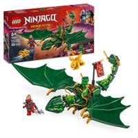 Lego Ninjago Drago della Foresta Verde di Lloyd: Giocattolo Snodabile con 2 Minifigure e Armi - LEGO