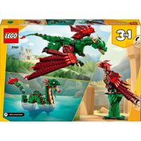Lego Creator 3 in 1 31161 Drago Medievale Giocattolo - LEGO
