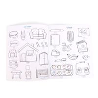 Libro di 125 adesivi - Les Popipop - Moulin Roty