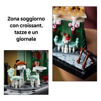 Lego Icons 10362 - Café Francese - Kit Modellismo Fai da Te - LEGO