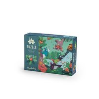 Puzzle che si illumina al buio - 24 pezzi -Dans la Jungle - Moulin Roty